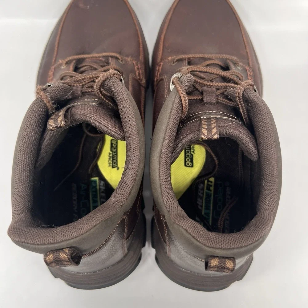 Men's SKECHERS Relaxed Fit‎ Respected Boswell Boots Shoes 13 Water Repellent Mid